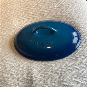 Le Creuset Blue Lid